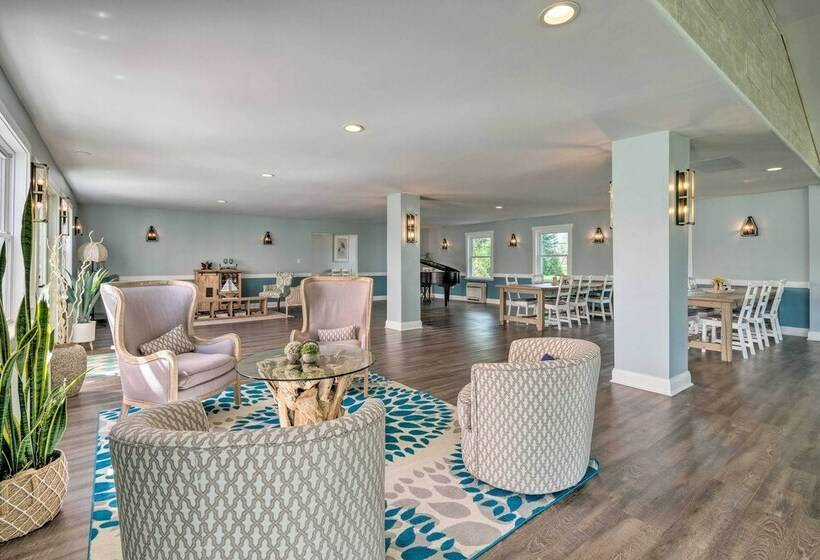 Renovated Waterfront Estate W/ Dock & Views!