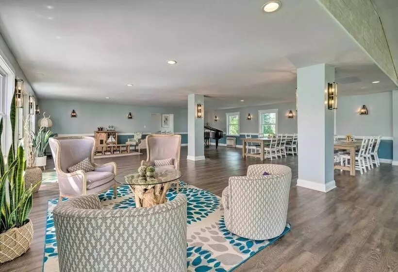 Renovated Waterfront Estate W/ Dock & Views!