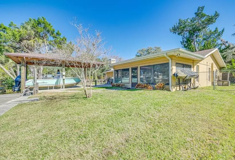 Riverfront Home With Private Dock, Fire Pit!