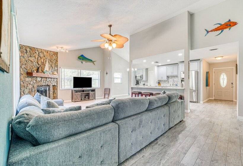 Riverfront Home With Private Dock, Fire Pit!