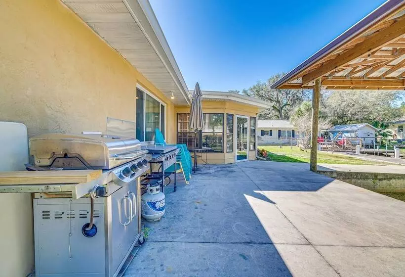 Riverfront Home With Private Dock, Fire Pit!