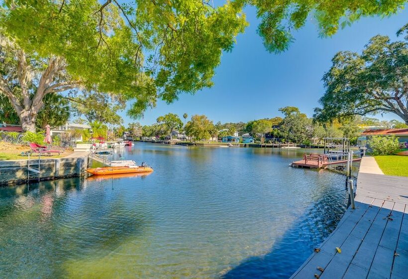 Waterfront Getaway W/ Private Dock & Slip