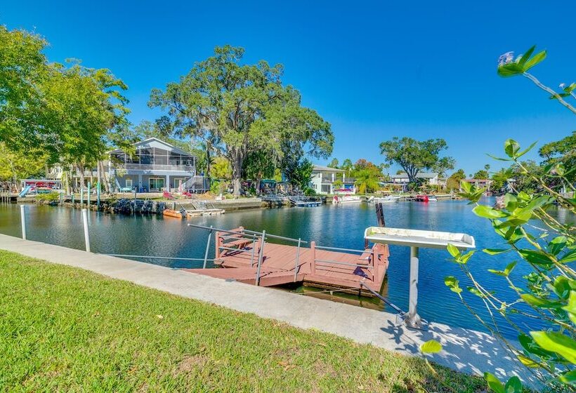 Waterfront Getaway W/ Private Dock & Slip