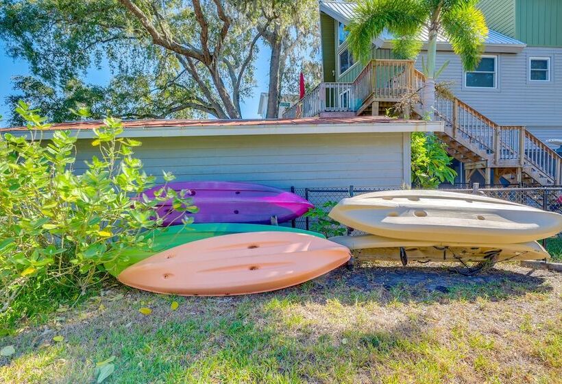 Waterfront Getaway W/ Private Dock & Slip