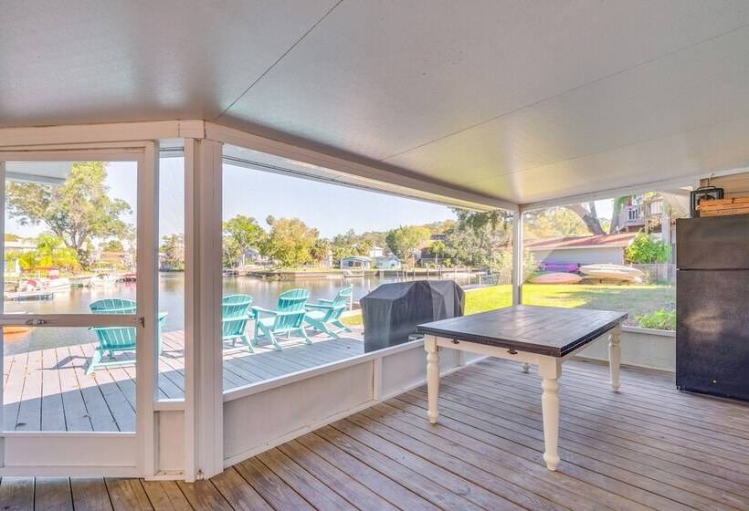 Waterfront Getaway W/ Private Dock & Slip