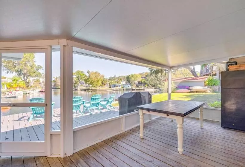Waterfront Getaway W/ Private Dock & Slip