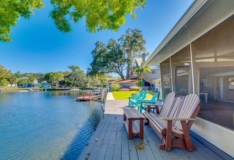 Waterfront Getaway W/ Private Dock & Slip