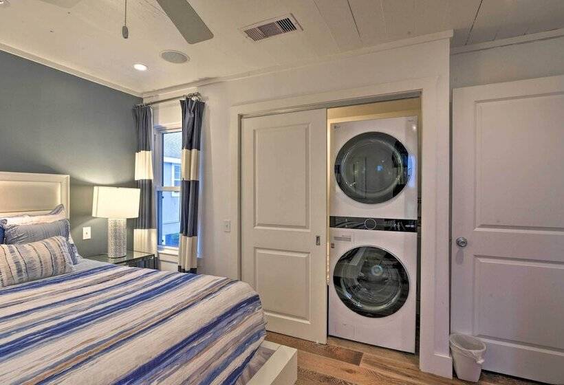 Updated Beach House W/ Private Beach + Hot Tub!