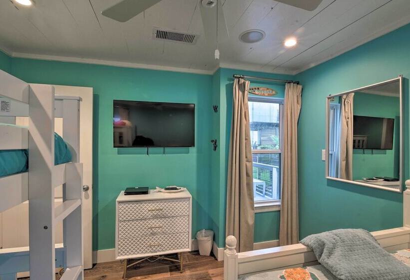 Updated Beach House W/ Private Beach + Hot Tub!