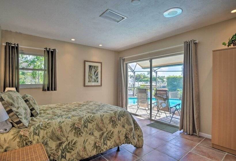 Waterfront Marco Island Home W/ Heated Pool & Dock