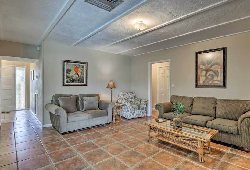 Waterfront Marco Island Home W/ Heated Pool & Dock