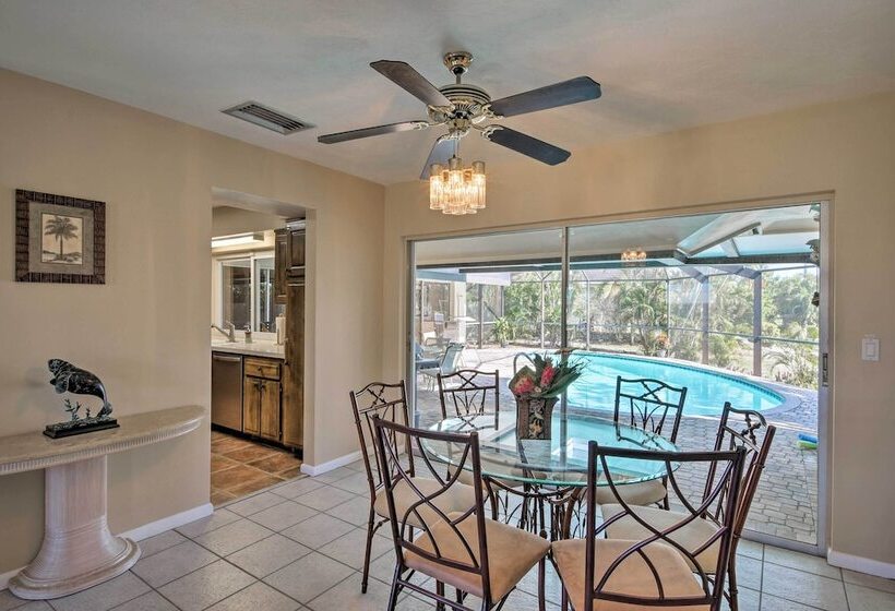 Waterfront Marco Island Home W/ Heated Pool & Dock