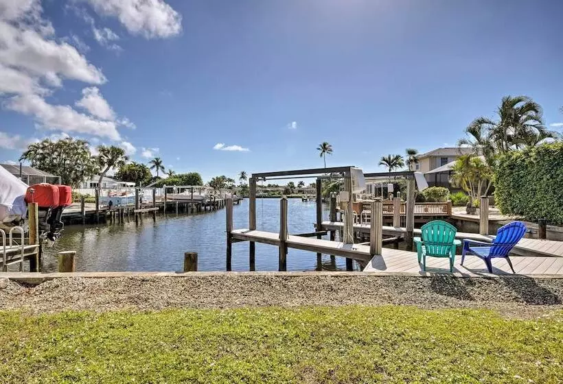 Waterfront Marco Island Home W/ Heated Pool & Dock