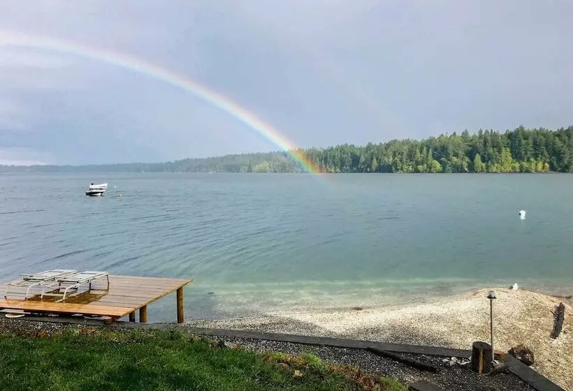 Waterfront Olympia Home W/ Private Beach & Kayaks!