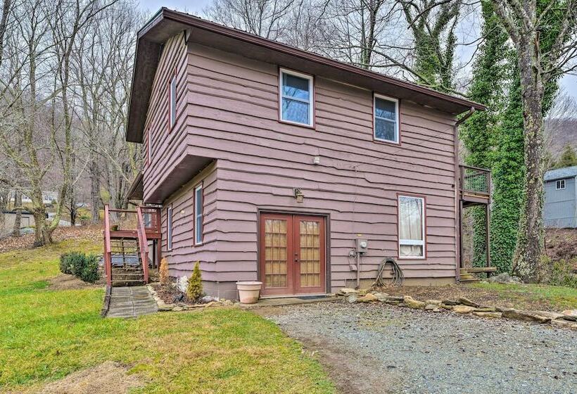 14 Mi To Beech Mountain: Home W/ Grills!