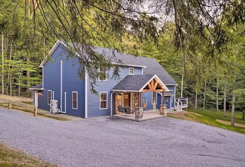 Benezette Cabin W/hot Tub, Grill & Mtn Views