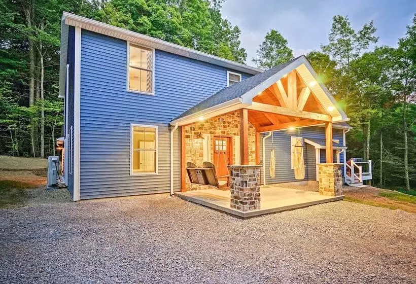 Benezette Cabin W/hot Tub, Grill & Mtn Views