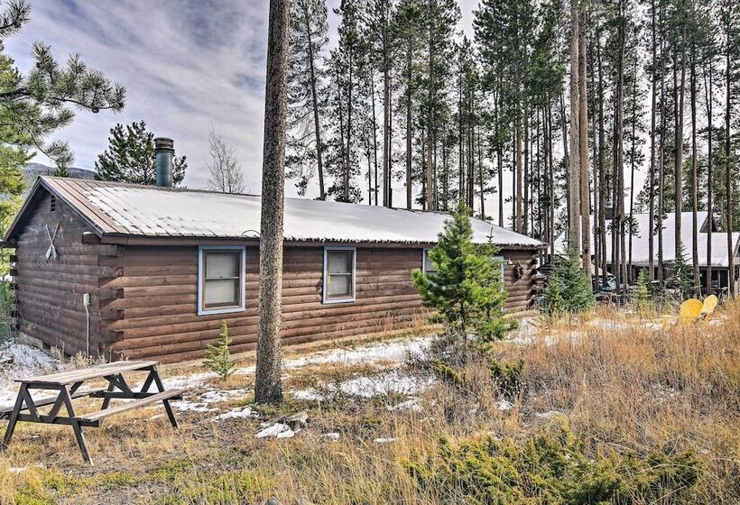 Grand Lake Cabin W/ Mountain Views & Ev Charger!