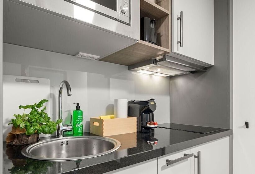 فندق Smartments Connect Frankfurt City Ost