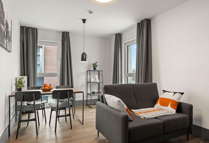 فندق Smartments Connect Frankfurt City Ost