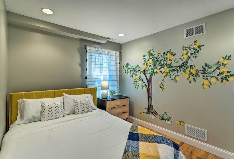 Lakefront Genoa City Home W/ Private Beach