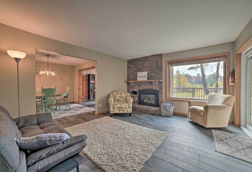 Serene Riverfront Home W/ Torch Lake Access!