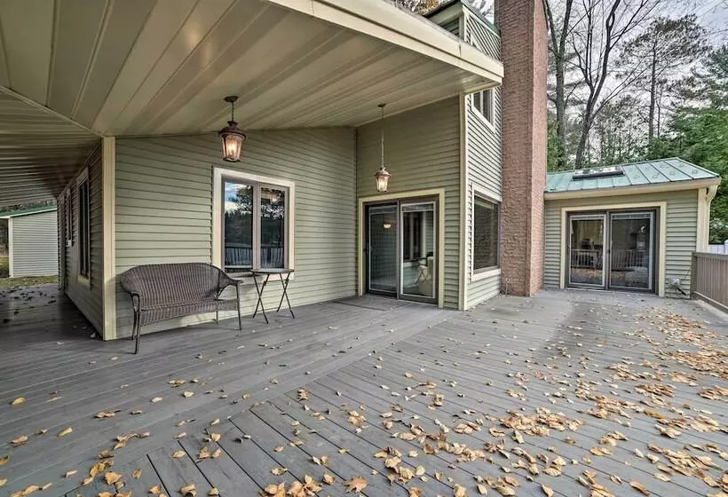 Serene Riverfront Home W/ Torch Lake Access!