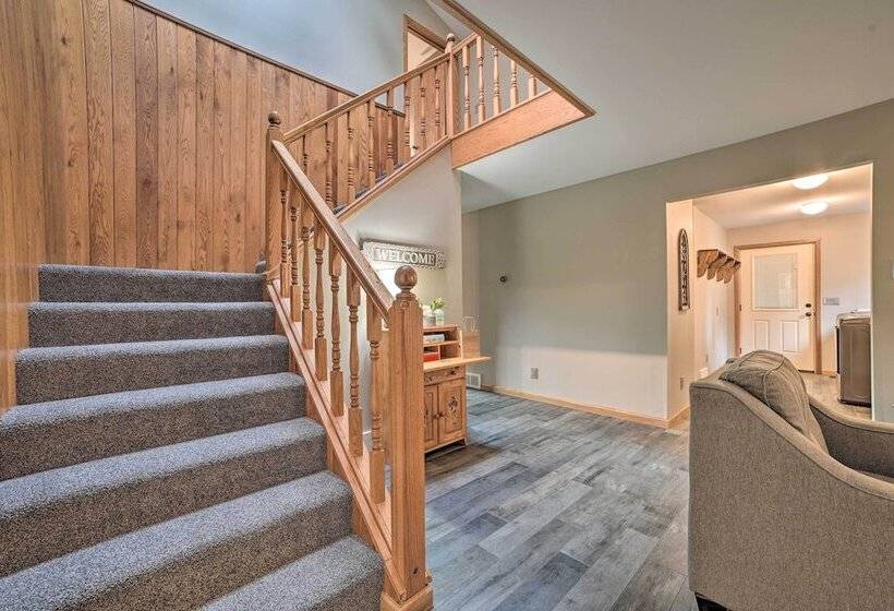 Serene Riverfront Home W/ Torch Lake Access!