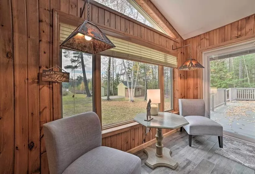 Serene Riverfront Home W/ Torch Lake Access!