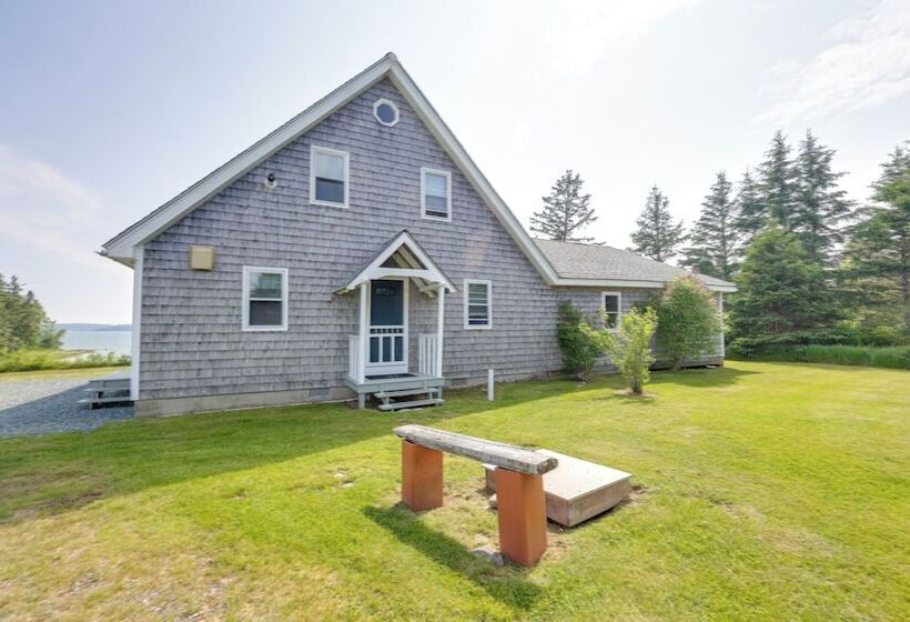 Shorefront House W/ Views, 14 Mi To Acadia Np