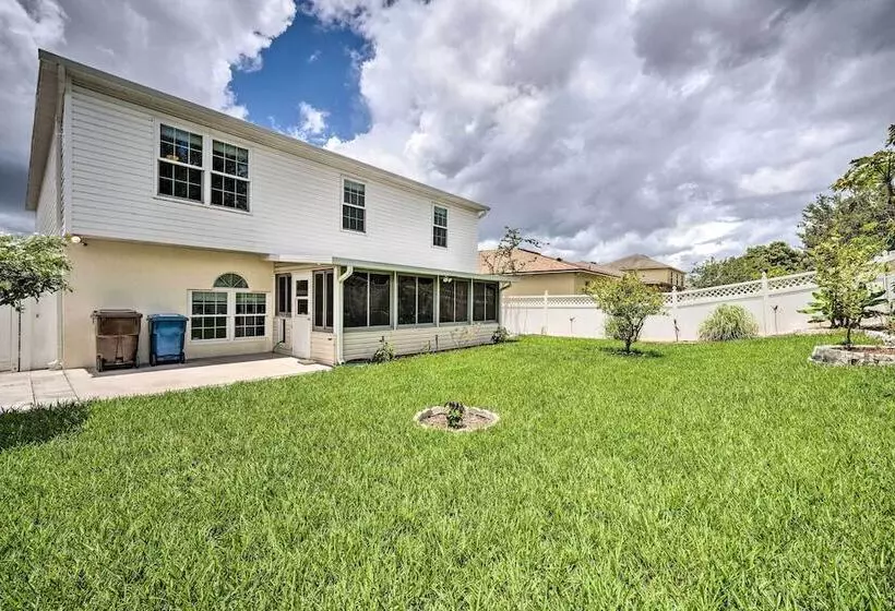 Game Room + Fenced Yard: Home Near Disney World!