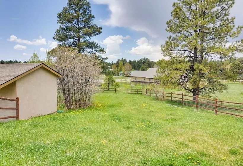 Deck & Fire Pit: Pagosa Springs Home!