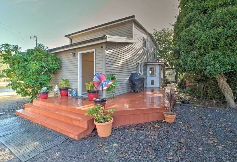 Waterfront North Bend Home: 9 Miles Into Town