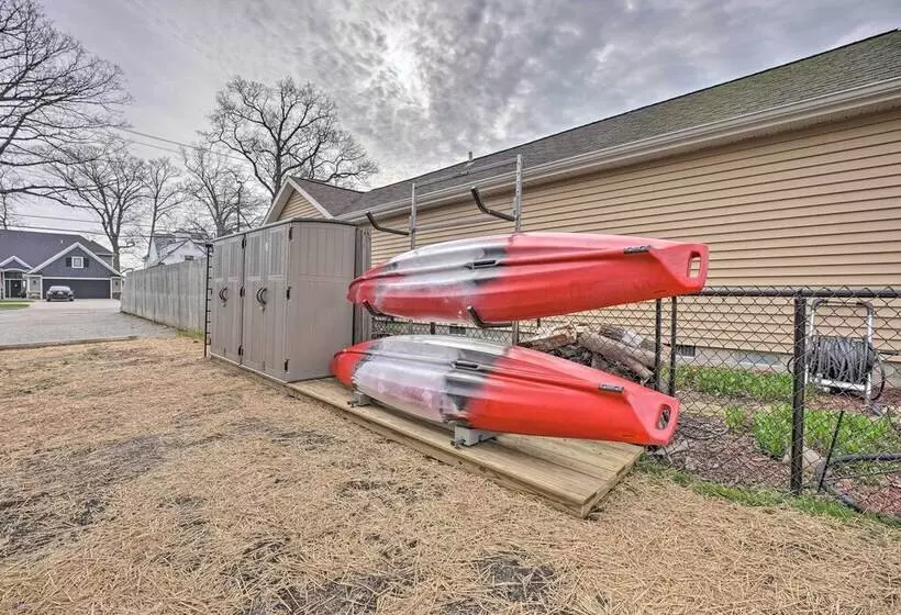 Waterfront Syracuse Home W/ Patio & Fire Pit!