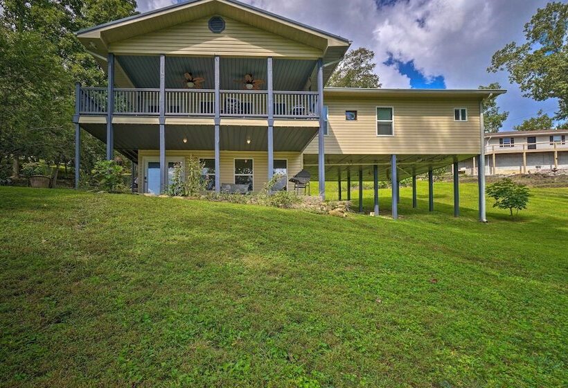 Caryville Home W/ Dock, Steps To Norris Lake!