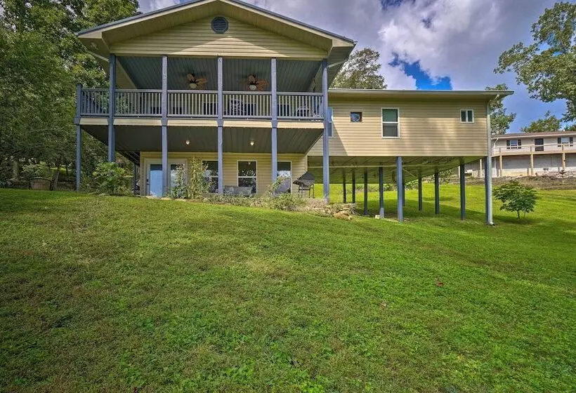 Caryville Home W/ Dock, Steps To Norris Lake!