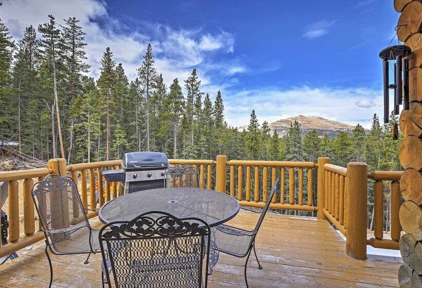 Expansive Alma Cabin W/ Hot Tub & Mountain Views!