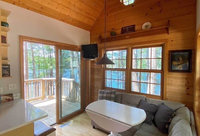 The Minocqua Blue House  W/ Private Beach & Pier