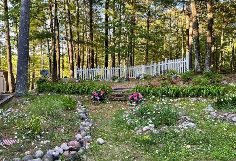 The Minocqua Blue House  W/ Private Beach & Pier