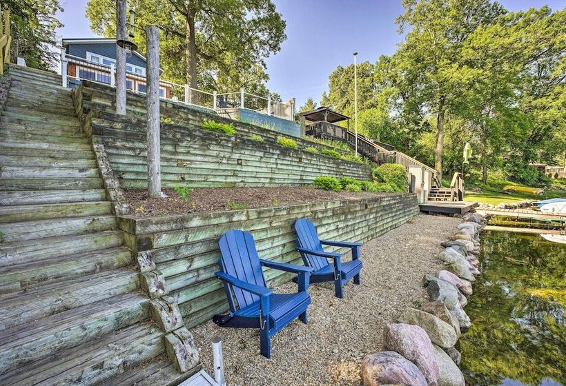 Lakefront Battle Creek Home W/ Fishing Dock!