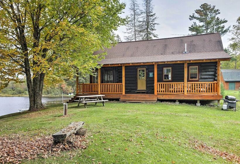 Lakefront Mercer Cabin W/ Fire Pit & Porch