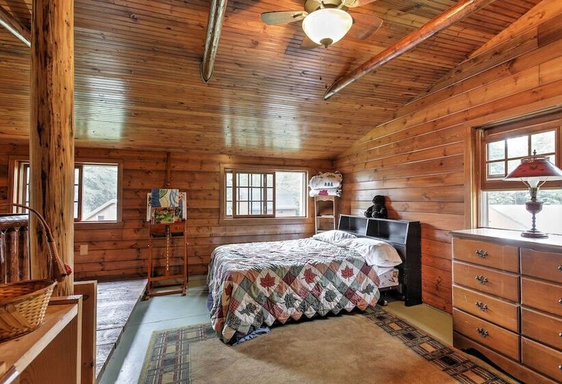 Lakefront Mercer Cabin W/ Fire Pit & Porch