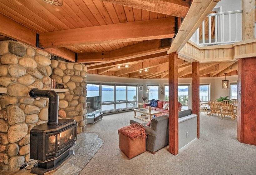 Lakefront Getaway W/ Hot Tub ~ 14 Mi To Schweitzer