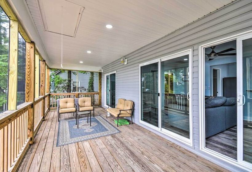 Relaxing Riverfront Cottage W/ Boat Dock!