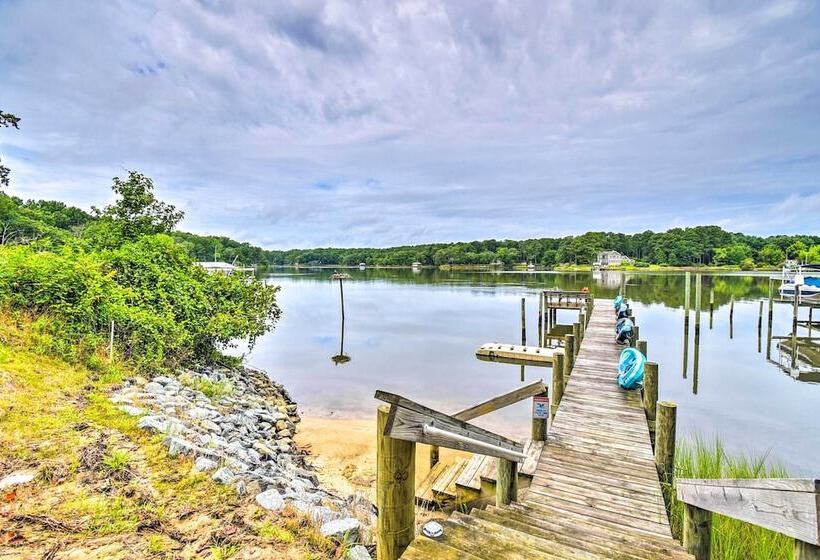 Relaxing Riverfront Cottage W/ Boat Dock!