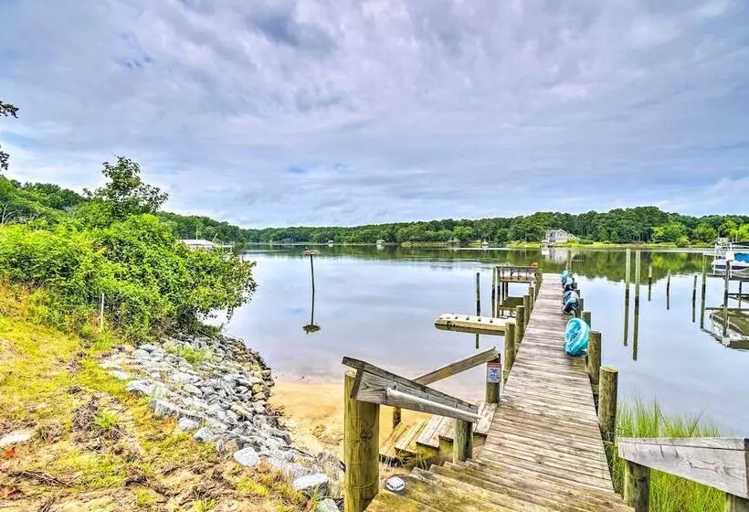 Relaxing Riverfront Cottage W/ Boat Dock!
