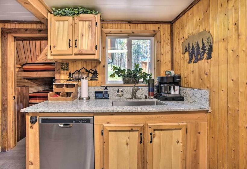 Rustic Florissant A Frame W/ Spacious Deck!