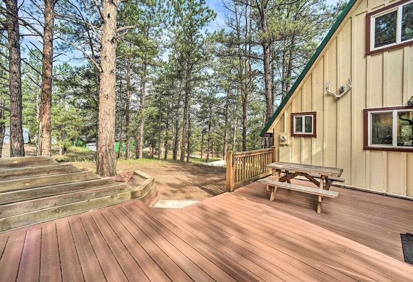Rustic Florissant A Frame W/ Spacious Deck!