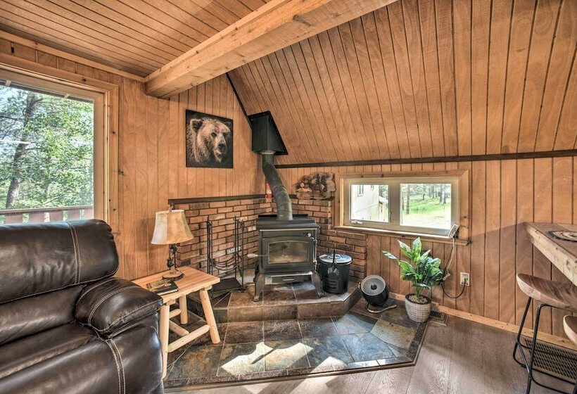 Rustic Florissant A Frame W/ Spacious Deck!