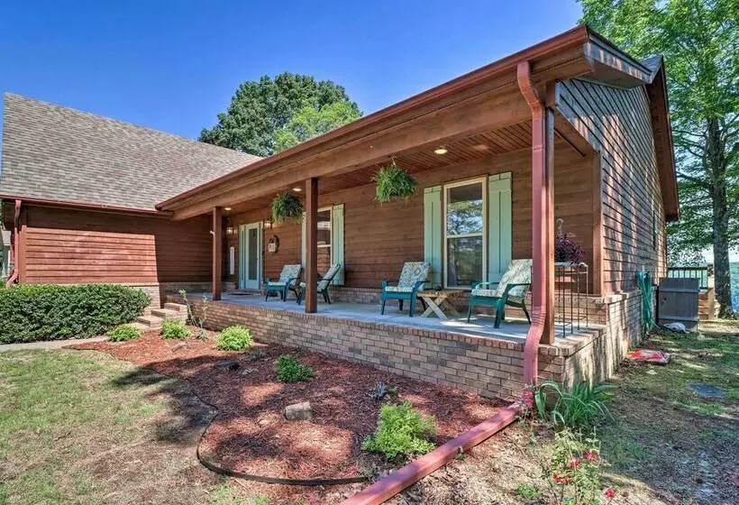 Rustic Lake View Home Near Greers Ferry Lake